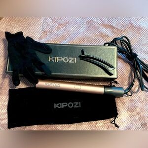 KIPOZI 2 in 1 Straightener and Curling Iron